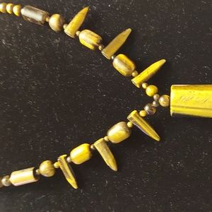 Genuine tiger 🐅 eye necklace.